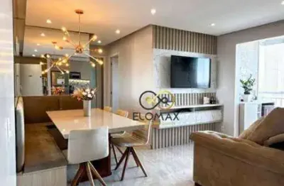 Vende - apartamento recém-reformado - mobiliado - 2 quartos , 1 suíte - condomínio on belem view - pari - sp.