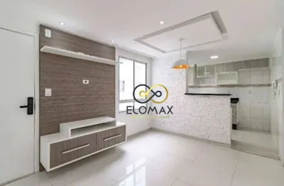 Apartamento com 2 dormitórios à venda, 47 m² por r$ 244.000,00 - vila alzira - guarulhos/sp