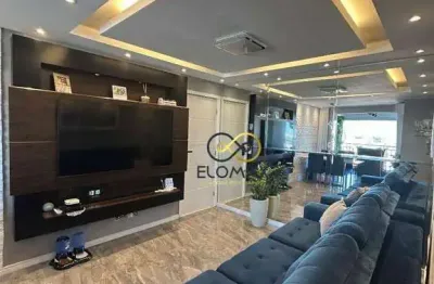 Apartamento com 3 dormitórios à venda, 82 m² por r$ 910.000,00 - jardim flor da montanha - guarulhos/sp