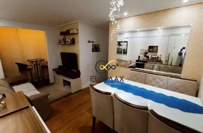 Apartamento com 2 dormitórios à venda, 50 m² por r$ 345.000,00 - cocaia - guarulhos/sp