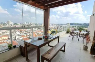 Apartamento duplex com 2 dormitórios à venda, 123 m² por r$ 650.000,00 - parque continental i - guarulhos/sp