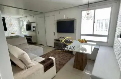 Vende - apartamento mobiliado - 2 quartos, 1 banheiro, sala, 1 vaga de garagem - jd. ansalca - guarulhos - sp.