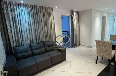 Apartamento com 3 dormitórios para alugar, 66 m² por R$ 3.600,00/mês - Vila Augusta - Guarulhos/SP