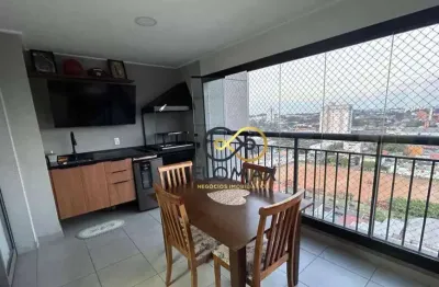 Apartamento a venda no Macedo em Guarulhos - 3 quartos - 3 suítes - 2 vagas - Varanda Gourmet - Gran Maia