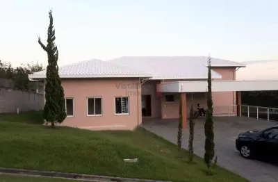 Casa em condomínio à venda no village da serra, tremembé – 4 suítes, 6 vagas, frente