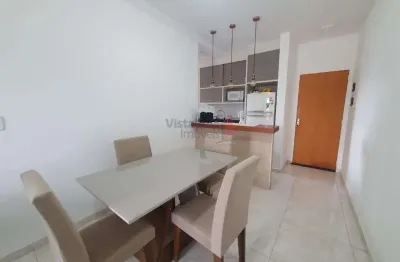 Ótimo apto com 2 dormitórios, sala 2 ambientes com sacada, banheiro, cozinha planejada, área de serviço, 1 vaga