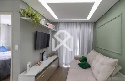 Apartamento com varanda à venda, 50m2, 2 dormitórios, 1 vaga de garagem, condomínio completo,vila c