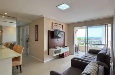 Apartamento 2 quartos para venda em salvador, boca do rio, 2 dormitórios, 1 suíte, 2 banheiros, 1 vaga