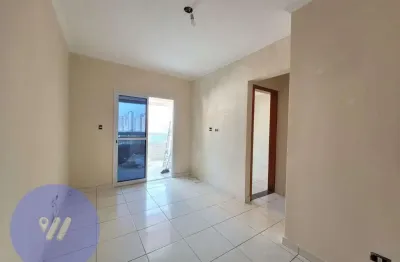 Apartamento para alugar na aviação, praia grande, 1 suíte, 60m²