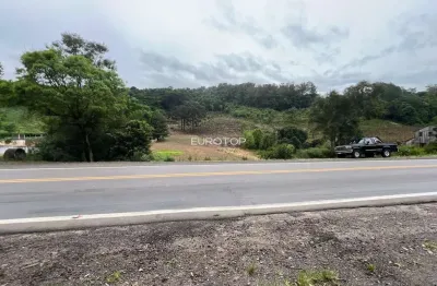 Amplo terreno com frente para a rsc 470 - rota do sol