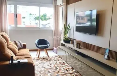 Excelente apartamento semi mobiliado de 2 dormitórios sendo 1 suíte!
