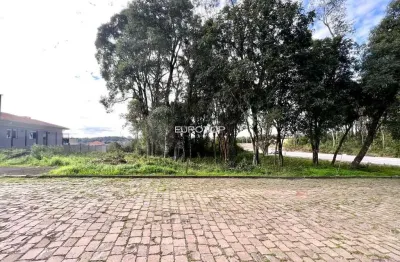 Amplo terreno plano, com 2 frentes, situado em local alto!