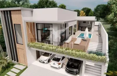Casa com 03 suítes, piscina e linda vista, spazio - bragança paulista sp