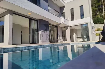 Casa em condominio fechado 3 suítes com closet - atibaia/sp