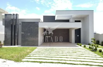 Casa terrea com 3 Suites e piscina no Condomínio Fechado  Condominio Shamballa 3