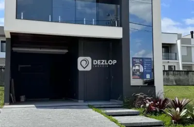 Sobrado alto padrão com 3 quartos - condomínio acqua - deltaville - biguaçu - sc