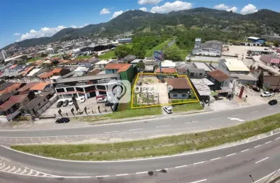 Terreno as margens da br101 - comercial / residencial 804m² - biguaçu - sc
