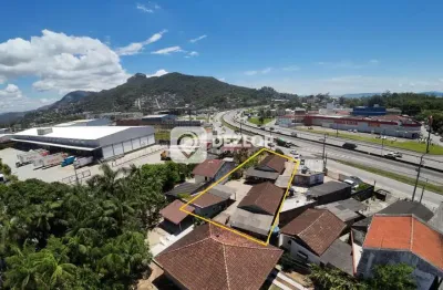 Terreno as margens da br101 - comercial / residencial 897m² - biguaçu - sc