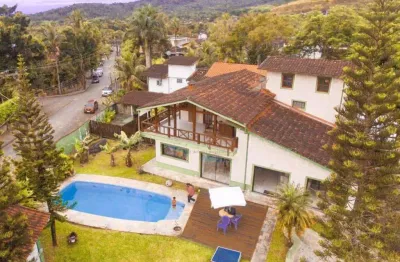 Chácara com 4 dormitórios à venda, 7825 m² por r$ 12.000.000 - água branca - ilhabela/sp