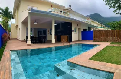 Casa com 4 dormitórios para alugar, 220 m² por r$ 5.500,00/dia - maresias - são sebastião/sp