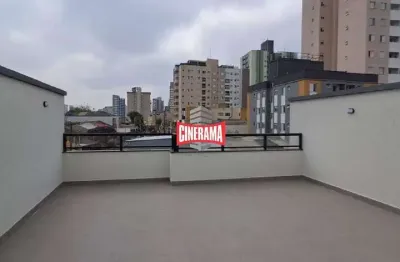 Cobertura à venda, 2 quartos, 1 suíte, 1 vaga, vila guiomar - santo andré/sp