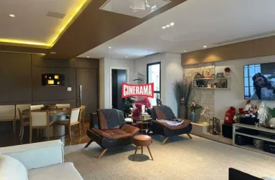 Apartamento à venda, 2 quartos, 2 suítes, 3 vagas, barcelona - são caetano do sul/sp