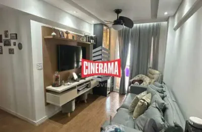 Apartamento à venda, 2 quartos, 1 suíte, 1 vaga, fundação - são caetano do sul/sp