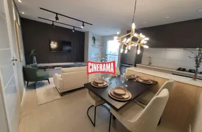Apartamento à venda, 2 quartos, 1 vaga, casa branca - santo andré/sp