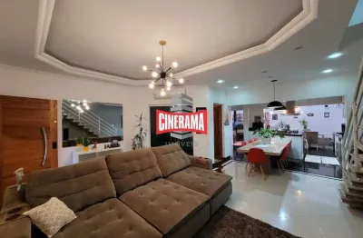 Sobrado para aluguel, 3 quartos, 3 suítes, 2 vagas, olímpico - são caetano do sul/sp