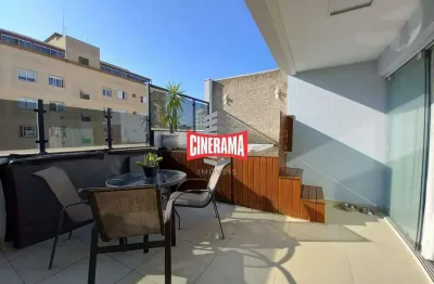 Cobertura à venda, 2 quartos, 1 suíte, 2 vagas, santa maria - são caetano do sul/sp