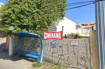 Terreno à venda na Avenida Dom Pedro II, Campestre, Santo André