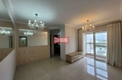 Apartamento para aluguel, 2 quartos, 1 suíte, 1 vaga, santo antônio - são caetano do sul/sp