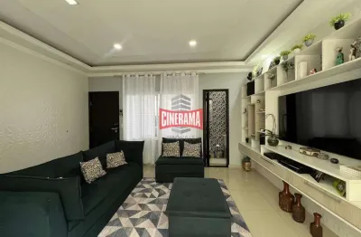 Sobrado à venda, 3 quartos, 3 suítes, 4 vagas, nova gerty - são caetano do sul/sp