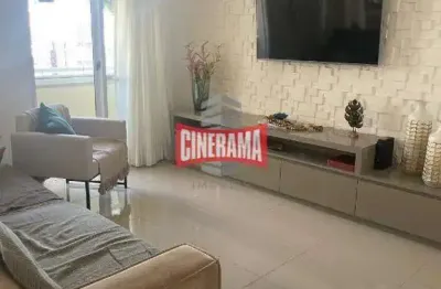 Apartamento à venda, 3 quartos, 3 suítes, 3 vagas, centro - santo andré/sp