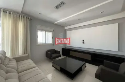 Apartamento mobiliado para aluguel, 3 quartos, 3 suítes, 3 vagas, santa paula - são caetano do sul/sp