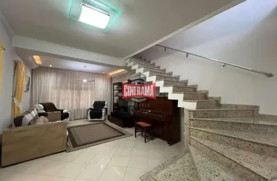 Sobrado à venda, 3 quartos, 2 suítes, 4 vagas, olímpico - são caetano do sul/sp