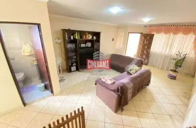 Sobrado à venda, 3 quartos, 1 suíte, 4 vagas, jardim do estádio - santo andré/sp