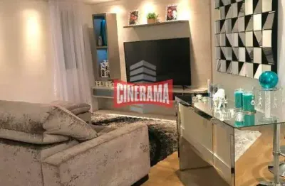Apartamento à venda, 3 quartos, 2 suítes, 3 vagas, jardim - santo andré/sp