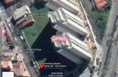 Terreno comercial para alugar na Avenida Andrade Neves, Vila Helena, Santo André