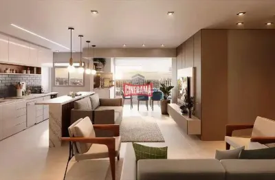 Apartamento à venda, 3 quartos, 3 suítes, 2 vagas, centro - são caetano do sul/sp