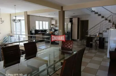Sobrado para aluguel, 3 quartos, 3 suítes, 3 vagas, campestre - santo andré/sp