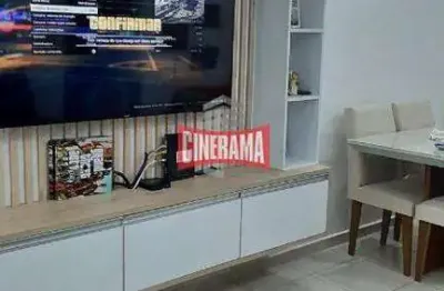 Apartamento à venda, 2 quartos, 1 vaga, campestre - santo andré/sp