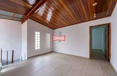 Sobrado para aluguel, 3 quartos, 2 suítes, 2 vagas, vila scarpelli - santo andré/sp