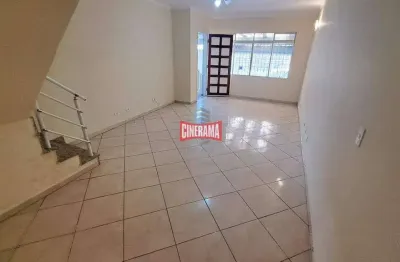 Sobrado para aluguel, 3 quartos, 2 vagas, bangu - santo andré/sp