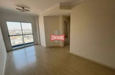 Apartamento para aluguel, 2 quartos, 1 suíte, 1 vaga, santo antônio - são caetano do sul/sp