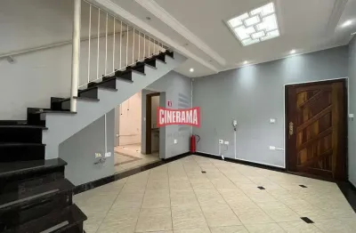 Sobrado à venda, 3 quartos, 1 vaga, olímpico - são caetano do sul/sp