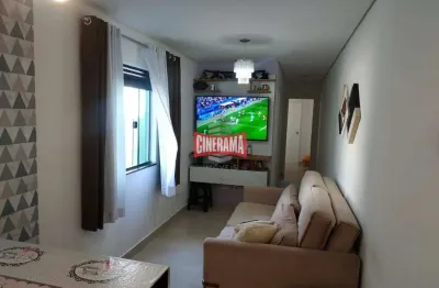 Cobertura à venda, 2 quartos, 1 suíte, 1 vaga, santa terezinha - santo andré/sp
