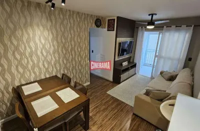 Apartamento à venda, 2 quartos, 1 suíte, 1 vaga, santa maria - são caetano do sul/sp