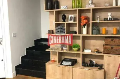 Cobertura para aluguel, 2 quartos, 1 suíte, 2 vagas, santa maria - santo andré/sp