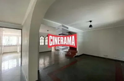 Sobrado para aluguel, 4 quartos, 3 suítes, 2 vagas, campestre - santo andré/sp